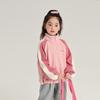 Pudding Chaqueta con Capucha de Contraste para Niña Terciopelo Ollie de Doble Cara Cálida Cómoda Abrigo para Niña Otoño Camisa con Cremallera