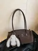 Bolso Boston Casual de Mano para Mujer 2025 Invierno Nuevo Lujo Accesible Retro Bolso de Hombro Único