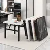 Mesa Plegable, Mesa de Comedor Sencilla para Viviendas de Alquiler, Mesa de Comedor para el Hogar, Mesa Baja Cuadrada para Exteriores, Mesa de Piso, Mesa Pequeña para Montaje de Puesto