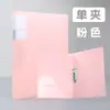 Carpeta A4 Morandi para Estudiantes, Almacenamiento de Hojas Sueltas para Exámenes, Carpeta de Doble Sujeción de Oficina para Organizar Documentos de una Sola Hoja