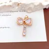 Colgante Moda Transfronteriza Lazo Temperamento Accesorio para Mujer Diseño de Nicho Gama Alta No se Desvanece Versátil Accesorio de Moda