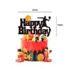 Suprimentos para Festa de Aniversário com Tema de Basquete Transfronteiriço Copo de Papel Prato de Papel Guardanapo de Papel Toalha Toalha de Mesa Conjunto Decorativo