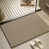 Alfombrilla de Piso para Baño Simple Francesa Absorbente de Agua para Inodoro Secado Rápido Alfombrilla de Entrada Hogar Baño Diatomeas Antideslizante En Stock