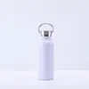 Copo Isolado de Aço Inoxidável com Boca Larga Estilo Americano Portátil para Exterior com Alça Grande Capacidade Garrafa de Água Esportiva Chaleira de Viagem para Montanhismo