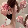 Coleção de Presilhas de Cabelo Florais Estilo Feriado! Novos Presilhas Laterais Estilo Chinês com um Toque Vintage, Acessórios de Cabelo Super Delicados para Fotos