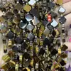 Cuarzo Rosa Ojo de Tigre Lapislázuli Amatista Trébol de Cuatro Hojas Cuentas Sueltas de 11 mm DIY Pasador Accesorios para el Cabello Pulsera Accesorios para Collares Venta al por Mayor