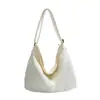 2026 Nova Bolsa de Verão Tendência de Um Ombro Bolsa Feminina Estilosa Simples Grande Bolsa Moda Casual Bolsa Transversal Bolsa de Lona