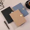 Cuaderno A5 con Hebilla Personalizable con Impresión de Logo, Bloc de Notas Impreso para Oficina, Portada de Cuaderno de Registro de Reuniones con Grabado