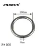 Anel de aço inoxidável 304 círculo sem marcação O-ring anel de elevação anel de solda sem costura anel de conexão de metal anel de conexão