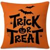 Nueva Funda de Almohada de Halloween Lino Estampada Cojín Lumbar Funda de Cojín Productos para el Hogar Transfronterizos Funda de Almohada Amazon Venta al por Mayor