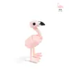 Flamenco Impreso en 3D Articulado Móvil Modelo de Animal Artificial Hecho a Mano Adornos de Escritorio Juguetes Regalos Manualidades Lote