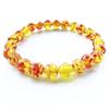 Pulsera de Cuentas de Ojo de Tigre Natural para Hombres y Mujeres Turquesa Blanca Malaquita Piedra Volcánica Piedra Esmerilada Pulsera para Parejas