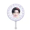 Xiao Zhan Artículos de Celebridad Artículos para Fans Abanico Grande Publicidad de Abanico Abanico Transparente Materiales para Bricolaje