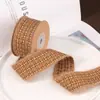Estilo coreano estilo Chanel felpa tejida a crochet con lino DIY lazo hecho a mano accesorios para el cabello material de embalaje de regalo