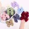 Conjunto de Presilhas de Cabelo Coloridas Brilhantes com Laço para Crianças Venda Quente Transfronteiriça Estilo Lolita Escolar Acessórios de Cabelo para Meninas 4708