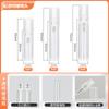 Frasco spray transparente personalizado de 2 ml para amostra, frasco spray para perfume, frasco de vidro para loção, frasco de recarga prático para viagem