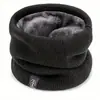 Gaiters Gruesos Cálidos con Forro de Lana Seleccionado Cuidadosamente para Hombres y Mujeres, Calentadores de Cuello Versátiles Estilo Coreano para Estudiantes, Bufandas para Cuello Casuales para Exteriores Ciclismo