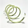 Túnel dobrável para brinquedo de gato, autoentretenimento e alívio do tédio, túnel elástico em forma de S com buracos para os gatos brincarem