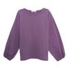 Camiseta Base de Manga de Linterna para Mujer Estilo Nuevo de Otoño 2026 Camiseta de Manga Larga para Primavera y Otoño