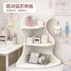 Estante de esquina, estantería, de pie para sala de estar, mueble de almacenamiento interior minimalista, estante de esquina