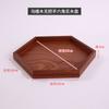 Bandeja de Vidro Gravada Personalizada Begônia Retrô para Xícaras de Chá, Bandeja Doméstica para Café Chá Lanche Doces, Bandeja Decorativa de Armazenamento para Aromaterapia