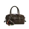 Bolsa Retro Esmerilada Otoño e Invierno para Mujer Nuevo Estilo 2026 Moda Versátil Bolso Cruzado Bolso de Mano de Gama Alta Bolso Almohada