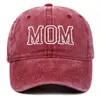 Gorra de Béisbol Bordada con Letra Mini para Papá y Mamá Nuevo Transfronteriza Amazon Protector Solar para Exteriores Gorra con Visera Familiar