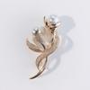 Broche Nuevo Estilo Coreano Corsage de Pedrería Aleación Galvanizada con Preservación del Color Accesorios para Ropa de Mujer Fabricante Broche Hecho a Mano Transfronterizo