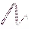 Collar de Cuentas de Vidrio Morado Planas 62036828