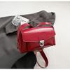 Bolso cruzado de cuero encerado, Bolso pequeño de moda para el antebrazo para mujer, Nuevo 2026 Vintage Versátil Popular Bolso de hombro para el día a día