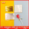 Saco de embalagem para pirulito conjunto de três peças doce artesanal caseiro queijo chocolate saco transparente arame de amarrar palito de papel palito