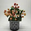 Flores Artificiales, Plantas Falsas para Decoración de Sala de Estar, Plantas Verdes Artificiales de Pie para Dormitorio, Adornos en Maceta, Decoración de Interior Monstera, Plantas Falsas