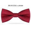 Traje Formal para Hombre Corbata Roja Boda para Hombre Rojo Novio Padrino Boda Británica Camisa Negra Lazo
