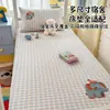 Protector de colchón de algodón lavable bordado específico para dormitorio, pieza única 90x190, funda de colchón individual pura de algodón para estudiante
