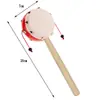 Instrumento de Percusión de Ocho Tonos Sonajero Infantil Tambor de Bebé Materiales Didácticos Orff Instrumento de Percusión Maracas Juguetes Musicales de Educación Temprana