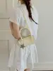 Bolso Japonés y Coreano con Estampado de Lunares de Nicho para Mujer, Bolso Tipo Almohada Lindo y Elegante, Moda Juvenil, Bolso Simple de Hombro y Cruzado