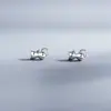 Pendientes de Gatito para Mujer Simples de Alta Gama Moda Lindos Pendientes Versátiles Estudiante Dibujos Animados Dulces Creativos