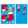 Nuevas Pegatinas Electrostáticas de Copo de Nieve de Papá Noel Pegatinas para Ventana Sin Pegamento Pegatinas para Vidrio Suministros para Decoración de Ventanas Pegatinas de Navidad