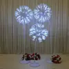2025 Nuevos Accesorios de Boda Diente de León Luminoso Guía de Camino Decoración de Lugar de Boda Suministros de Decoración de Escenario Venta al por Mayor