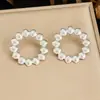 Moda Transfronteriza Pendientes Sencillos de Acero Inoxidable Chapados en Oro con Múltiples Elementos Combinados en Colores Dorado y Plateado, Versátiles para el Uso Diario