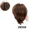 Pelucas Europeas y Americanas para Mujer, Pinzas para Cola de Caballo, Gomas para el Cabello con Hebilla Interna, Pinzas para la Cabeza de Bola de Seda de Alta Temperatura Cortas, Anillos para el Cabello, Colas de Caballo en Stock