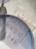 Yitu Patrón de Hormiga Cadena Plateada Láser Pegatinas para Uñas Estrella Estilo Lujo Ligero Estrella Dulce Pegatinas Decorativas Francesas Yt5653