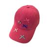 Gorra de béisbol blanco crema con lazo para mujer, versátil, linda, para circunferencia de cabeza grande, que hace ver la cara pequeña, gorra con visera, ala ancha, sombrero para cara grande