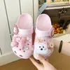 Novos Sapatos Vazados de Verão Sandálias Fofas de Princesa para Meninas EVA Antiderrapantes para Casa, Outdoor, Praia Sandálias para Mulheres