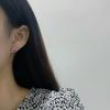 Diseño Estilo Coreano Lindo Set Combinado de Aretes de Conejo y Flor para Mujer Dulces, Compactos y Exquisitos Aretes y Aretes