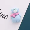 Papá Noel Pingüino muñeco de nieve accesorios de resina diy funda de teléfono móvil pegamento de crema tocado pinza para el pelo material hecho a mano