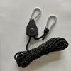 Luzes de corda de vento ao ar livre Camping Acessórios Barraca 6mm Corda Canopy Corda Corda Espessa Reflexiva Windproof Corda Regulador de Polia