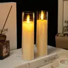 Lámpara de Velas LED sin Llama tipo Velita de Té, Funciona con Batería, Luz Ambiental Realista Parpadeante - Modelo 781510747431