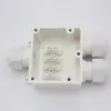 7712 En Stock Caja de Conexiones Impermeable IP68 Caja Impermeable Encapsulada de Plástico de Tres Vías para Luces Subterráneas y Farolas Exteriores Caja de Sellado