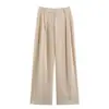 Exportación Transfronteriza Ropa de Mujer Otoño 2025 Estilo Europeo y Americano Chaqueta de Traje de un Botón + Traje de Pantalones Casuales Mujer F611584/5